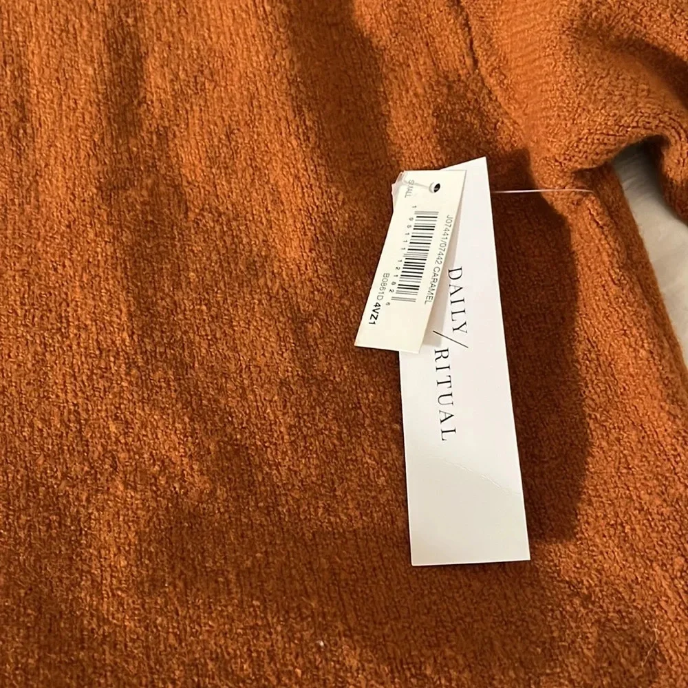 Daily Ritual Women's Cozy Boucle Cropped Crewneck Sweater & Pencil Skirt… - Picture 12 of 13